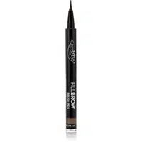 puroBIO Cosmetics Fillbrow fix na obočí odstín 02 Soft Brown 0.7 ml