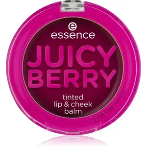 essence Juicy Berry Tinted tekutá tvářenka a lesk na rty 3 g