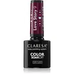 Claresa SoakOff UV/LED Color Love Story gelový lak na nehty odstín 9 5 g