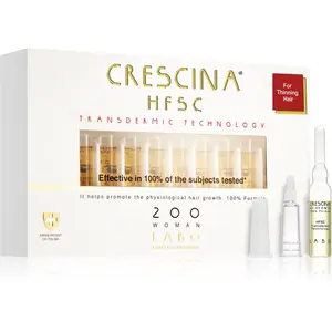 Crescina Transdermic 200 Re-Growth péče pro podporu růstu vlasů pro ženy 20x3,5 ml