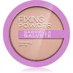 Gabriella Salvete Fixing Powder Hydrating jemný kompaktní pudr SPF 15 odstín 03 Nude Sand 8 g