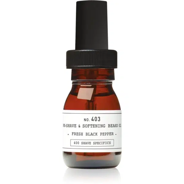 DEPOT 400 SHAVE SPECIFICS NO. 403 PRE-SHAVE & SOFTENING BREAD OIL olej před holením Fresh Black Pepper 30 ml