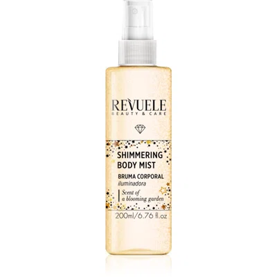 Revuele Shimmering Body Mist rozjasňující mlha na tělo odstín Gold 200 ml