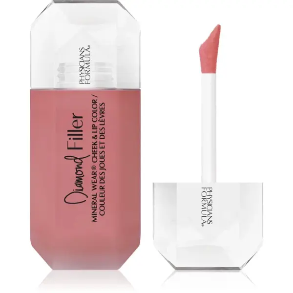 Physicians Formula Mineral Wear® Diamond Filler rtěnka na rty a tváře odstín Radiant Pink 7.3 ml