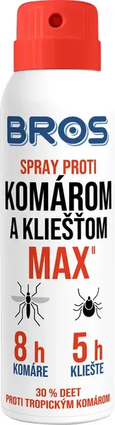 REPEL.BROS SPRAY PROTI KOMAROM A KLIESTOM