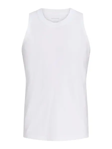JACK & JONES Tričko 'JJSUNSET'  čierna / biela