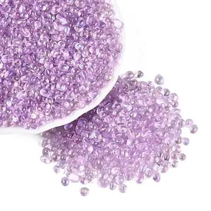 Transparent Electroplate Glass Beads