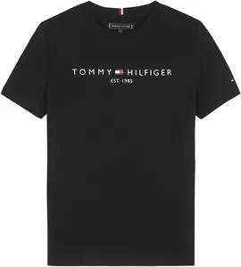 TOMMY HILFIGER Tričko  čierna / biela