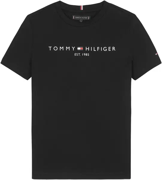 TOMMY HILFIGER Tričko  čierna / biela