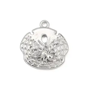 Brass Micro Pave Clear Cubic Zirconia Pendants
