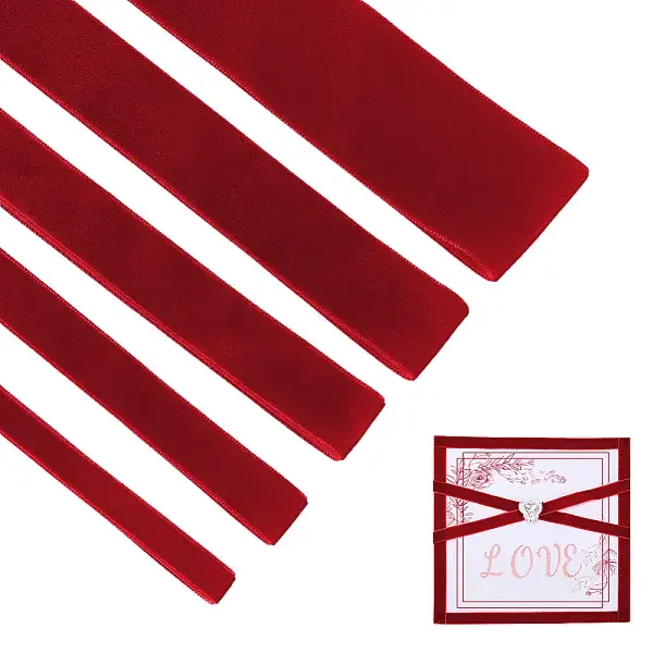 95 Yards Velvet Ribbons Sets