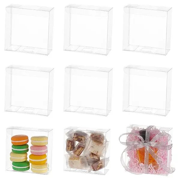 Square PVC Storage Gift Boxes