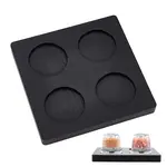 1Pc 4 Slots Wooden Salt and Pepper Mill Holder