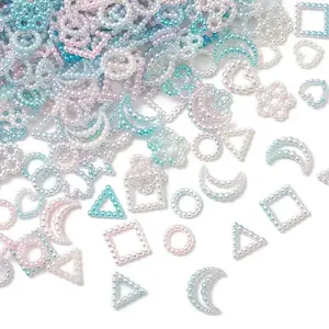 100g Spray Paint ABS Plastic Cabochons