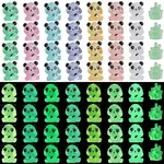 32Pcs 8 Styles Luminous Resin Ornaments