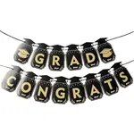 Congrats Grad Paper Hanging Banner