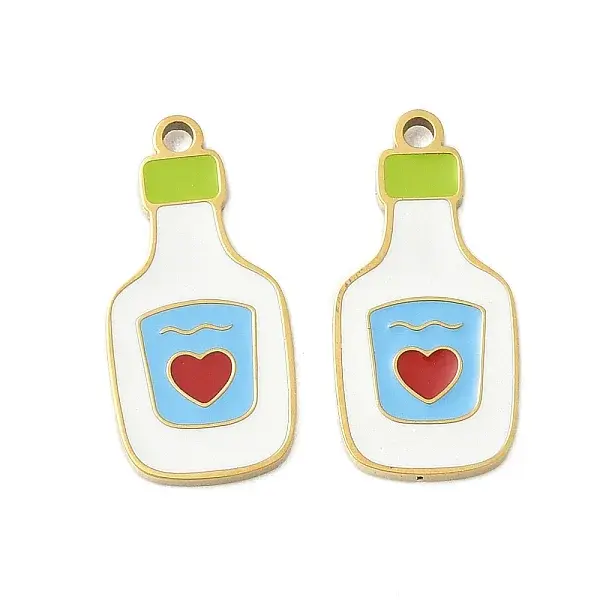 304 Stainless Steel Enamel Pendants
