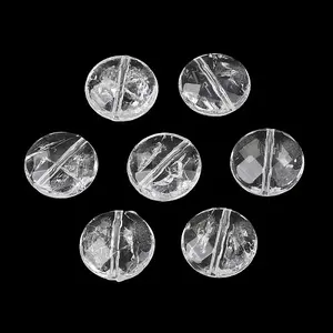 Transparent Crackle Acylic Beads