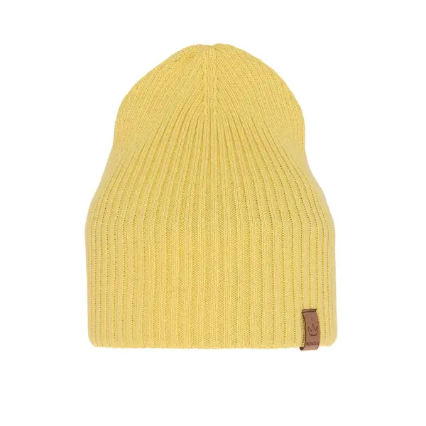 AGBO Čepice podzimní/jarní dívčí žlutá Silana