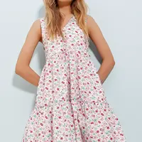 Dámské šaty Trend Alaçatı Stili Floral