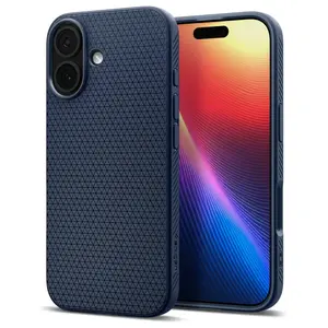 Spigen Liquid Air, iPhone 17, modrý