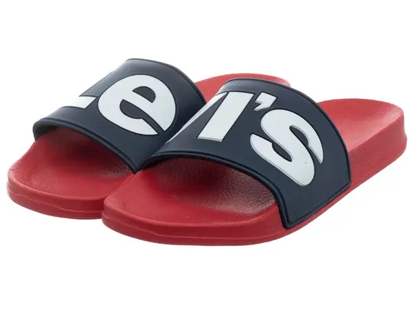 Levi's - Dámské žabky June L Navy Red