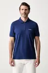 Armani Exchange  polo pánské bavlněné s elastanem