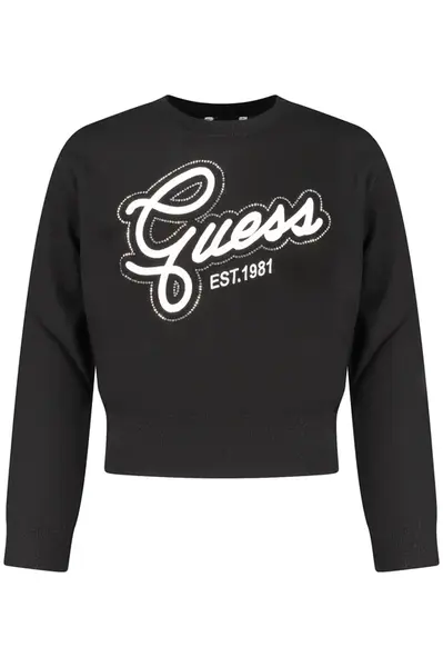GUESS Jeans černý svetr pro dívky