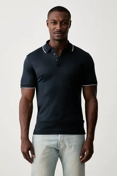 BOSS polo pánské bavlněné H-Phillipson