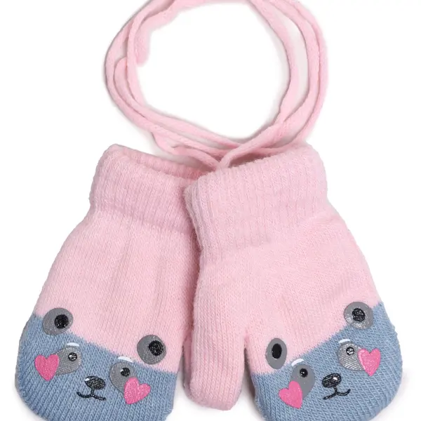 Yoclub Kids's Gloves RED-0117G-A31A-001