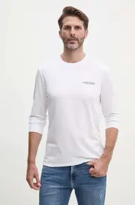 Guess Jeans Bavlnené tričko s dlhým rukávom Guess Jeans