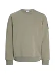 JACK & JONES Mikina 'JJCLEVELAND'  trstinová