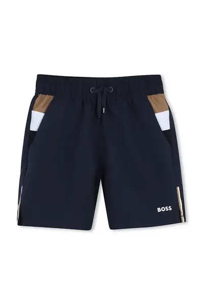 BOSS Dětské plavkové šortky BOSS