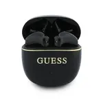 Guess Gold Line Glossy Classic Logo TWS černá
