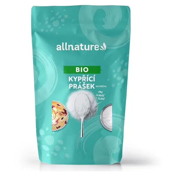 ALLNATURE Kypriaci prášok do pečiva BIO 150 g