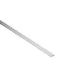 Profil plochý PCV biely 10x2mm 1m