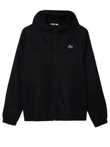 LACOSTE Prechodná bunda  zelená / krvavo červená / čierna / biela