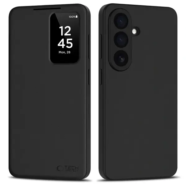 Tech-Protect Smart Wallet knižkové puzdro na Samsung Galaxy S26 Plus, čierne