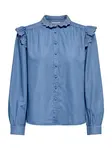 ONLY Blúzka 'ONLPIPER'  modrá denim