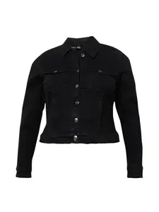 Vero Moda Curve Prechodná bunda 'Runa'  čierna