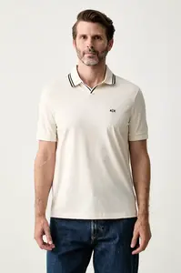 Armani Exchange polo tričko pánske bavlnené