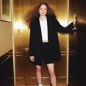 DEFACTO Fit Black High Waist Biker Elastic Short Basic Sports Leggings