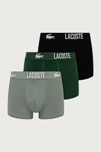 Lacoste  boxerky pánské bavlněné s elastanem 3-pack
