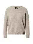 Superdry & Co Sveter 'ESSENTIAL'  béžová melírovaná