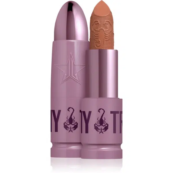 Jeffree Star Cosmetics Scorpio Shiny Trap Lipstick vysoko pigmentovaný krémový rúž odtieň Pomeranian Kiss 3 g