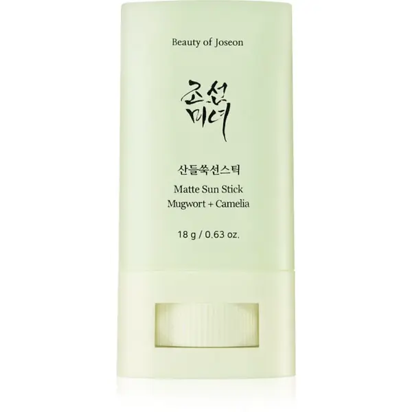 Beauty Of Joseon Matte Sun Stick Mugwort + Camelia opaľovací krém v tyčinke SPF 50+ 18 g