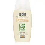 ISDIN Fotoprotector FusionWater Magic Light opaľovací fluid na tvár SPF 50 odtieň light 50 ml