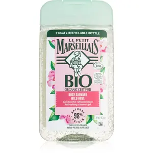 Le Petit Marseillais Bio Wild Rose osviežujúci sprchový gél 250 ml