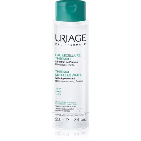 Uriage Hygiène Thermal Micellar Water - Combination to Oily Skin micelárna čistiaca voda pre zmiešanú až mastnú pokožku 250 ml