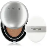 TIRTIR Mask Fit Aura Cushion hydratačný make-up v hubke pre rozjasnenie pleti odtieň 43N Deep Cocoa 18 g
